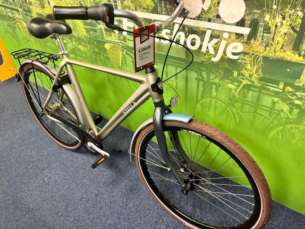 Fietshokje Haarlem: Stella Livorno Herenfiets 57cm, Fietsen en Brommers, Fietsen | Dames | Damesfietsen, Niet ingevuld, Zo goed als nieuw