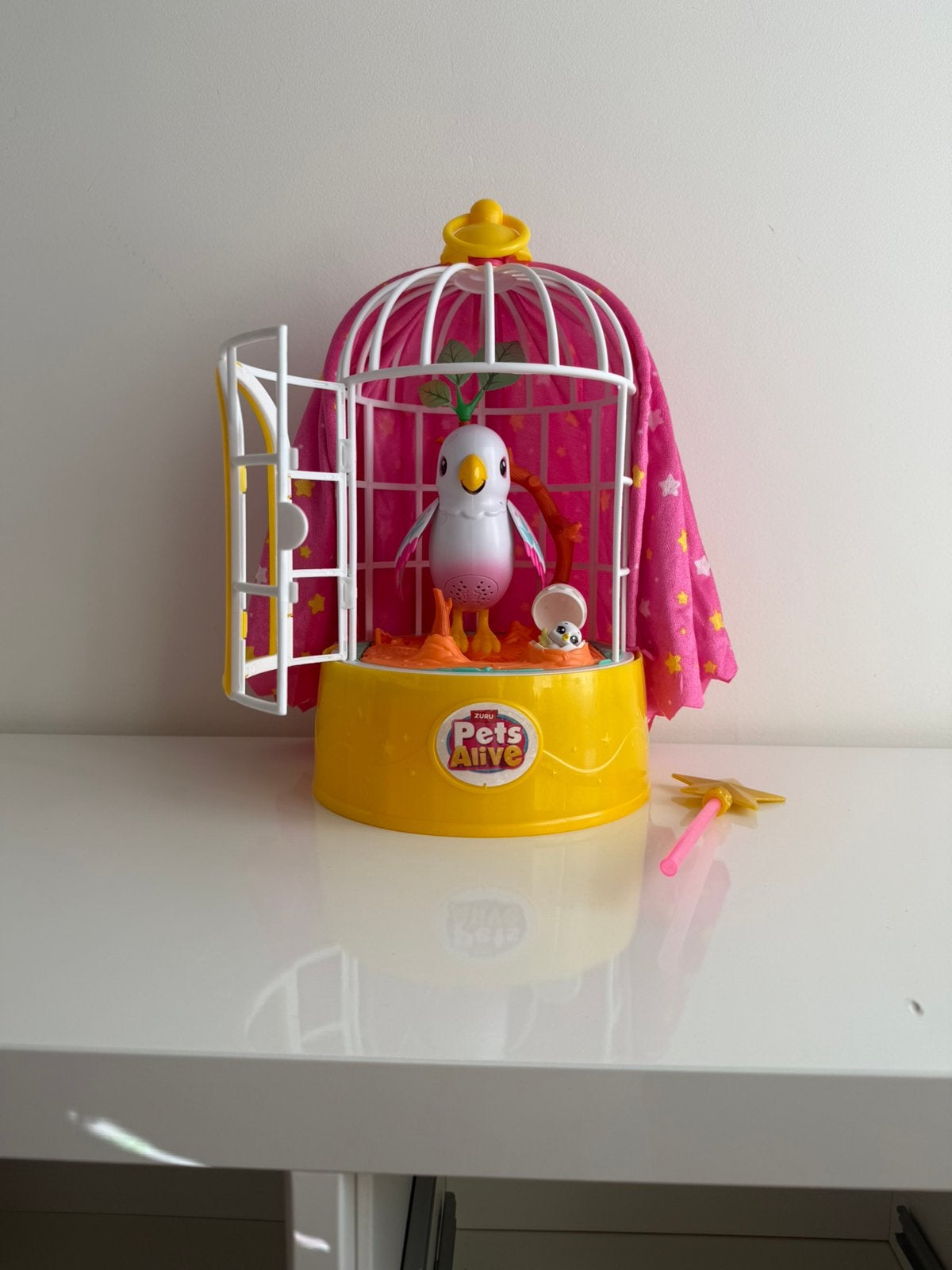 ZURU Pets Alive Polly the Surprise Magic Bird Speelfiguur, Ophalen, Zo goed als nieuw, Jongen of Meisje