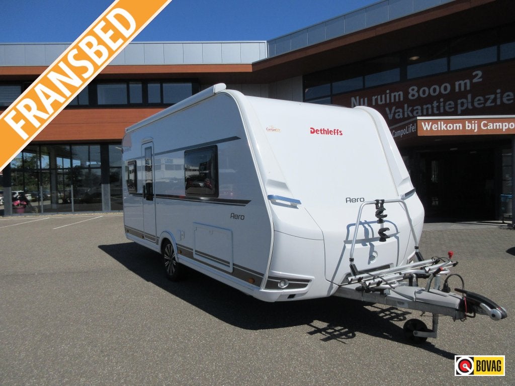 Dethleffs Aero 470 FR MET MOVER EN VASTE LUIFEL, Caravans en Kamperen, Rondzit, Overige typen, Dethleffs, Tot en met 4