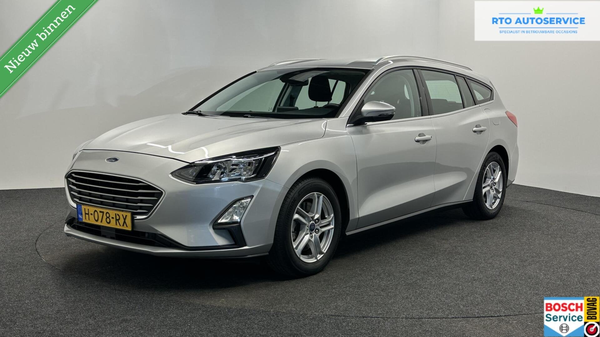 Ford Focus Wagon 1.0 EcoBoost Trend Edition Business CARPLAY, Gebruikt, Euro 6, 1283 kg, Origineel Nederlands