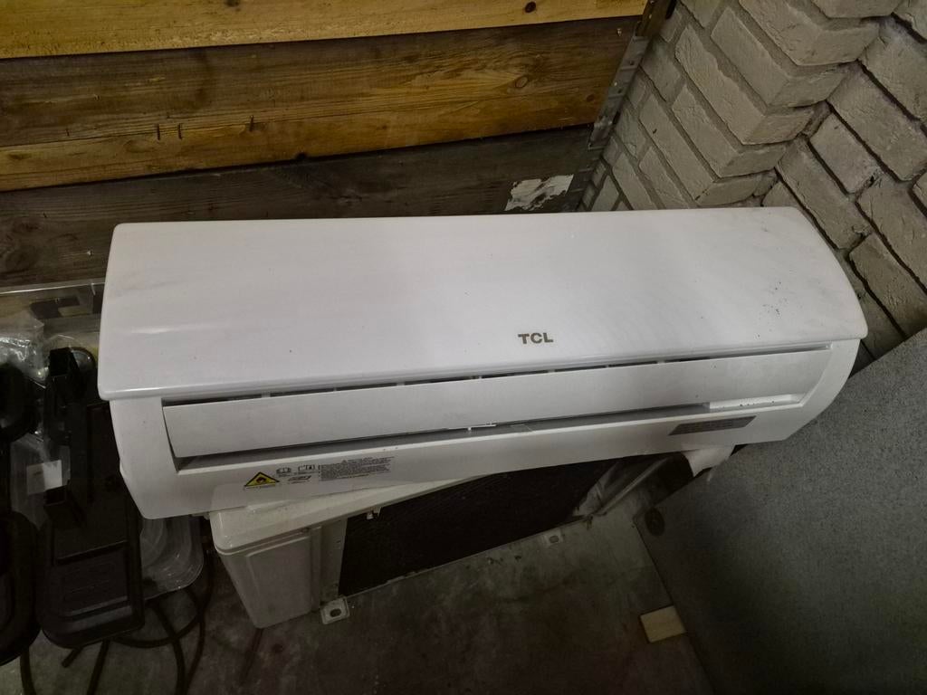 TCL Airco Binnenunit - Wit, Ophalen, Gebruikt, Minder dan 60 m³, 3 snelheden of meer