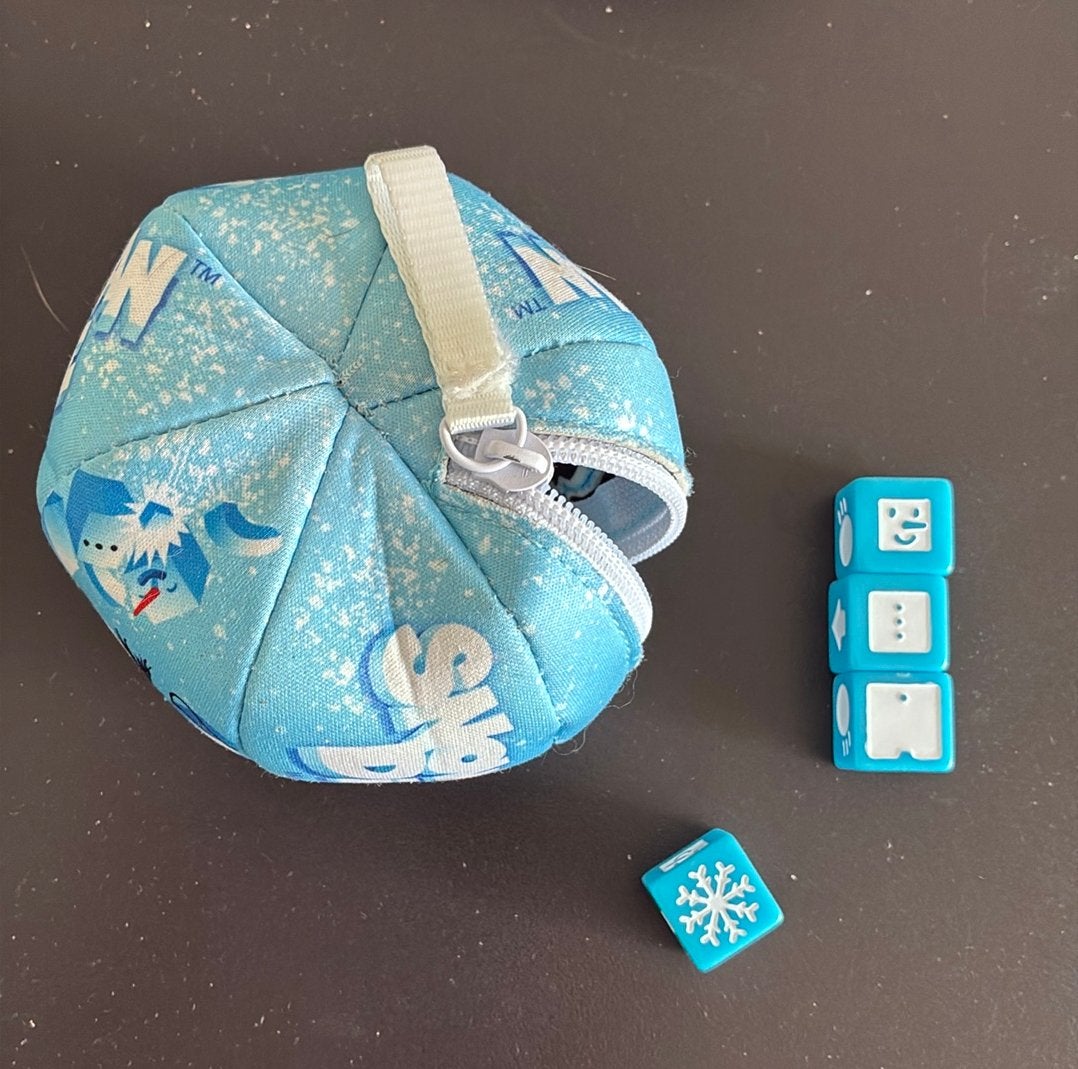 Snowman dice dobbelspel, Ophalen, Zo goed als nieuw