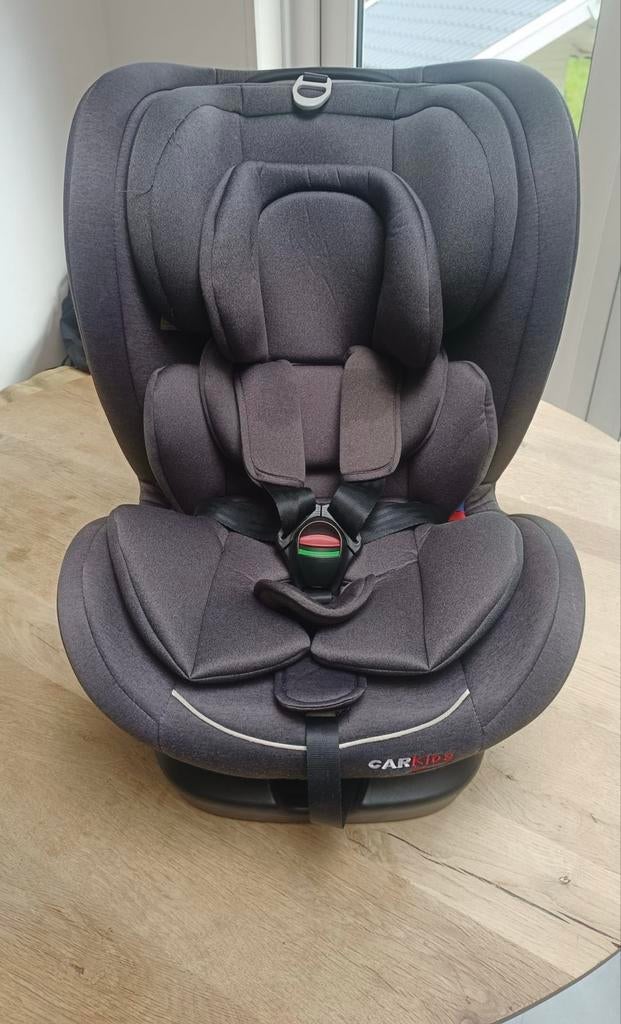 Car Kids Isofix autostoeltje geheel verstelbaar zitverhoger, Verstelbare rugleuning, Zo goed als nieuw, 9 t/m 36 kg, Isofix