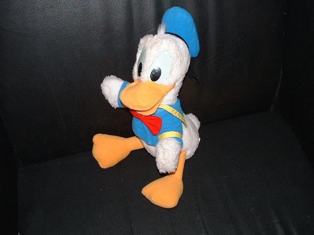 MATTEL ARCOTOYS DISNEY EEND DONALD DUCK PLUCHE WIT, Kinderen en Baby's, Ophalen of Verzenden, Nieuw, Overige typen