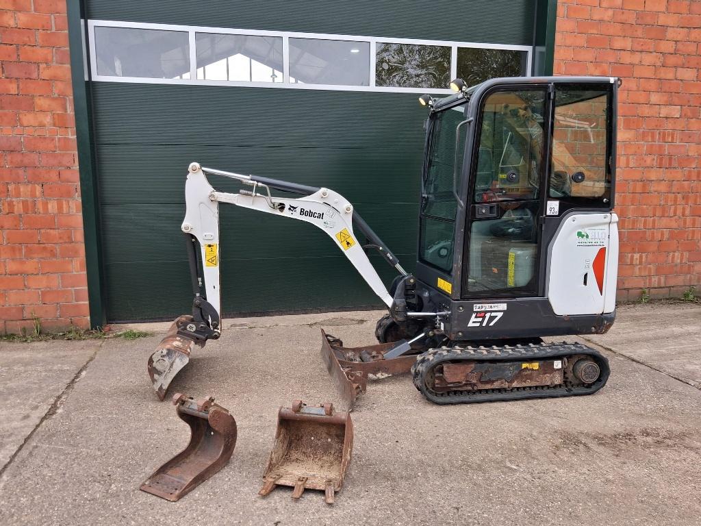 Bobcat E17 924 uur, Ophalen, Graafmachine