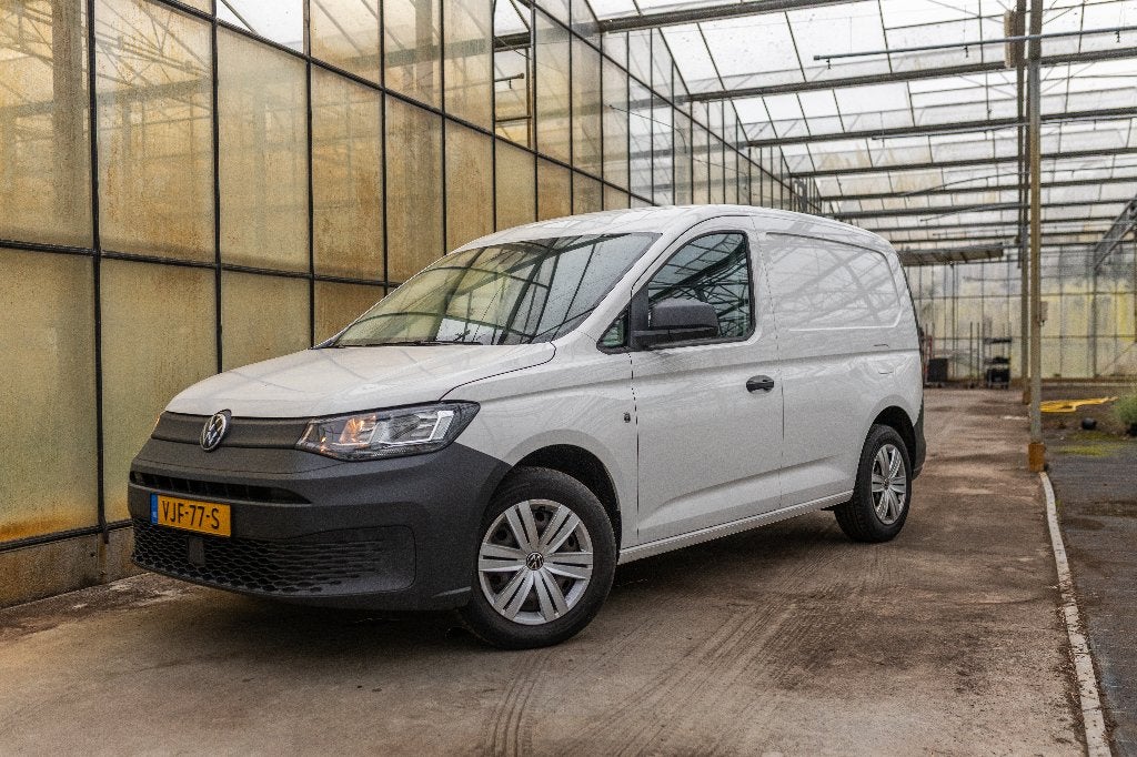 Volkswagen Caddy Cargo 2.0 TDI 75pk L1h1 2021 Wit, Voorwielaandrijving, Dealer onderhouden, Stof, 74 pk