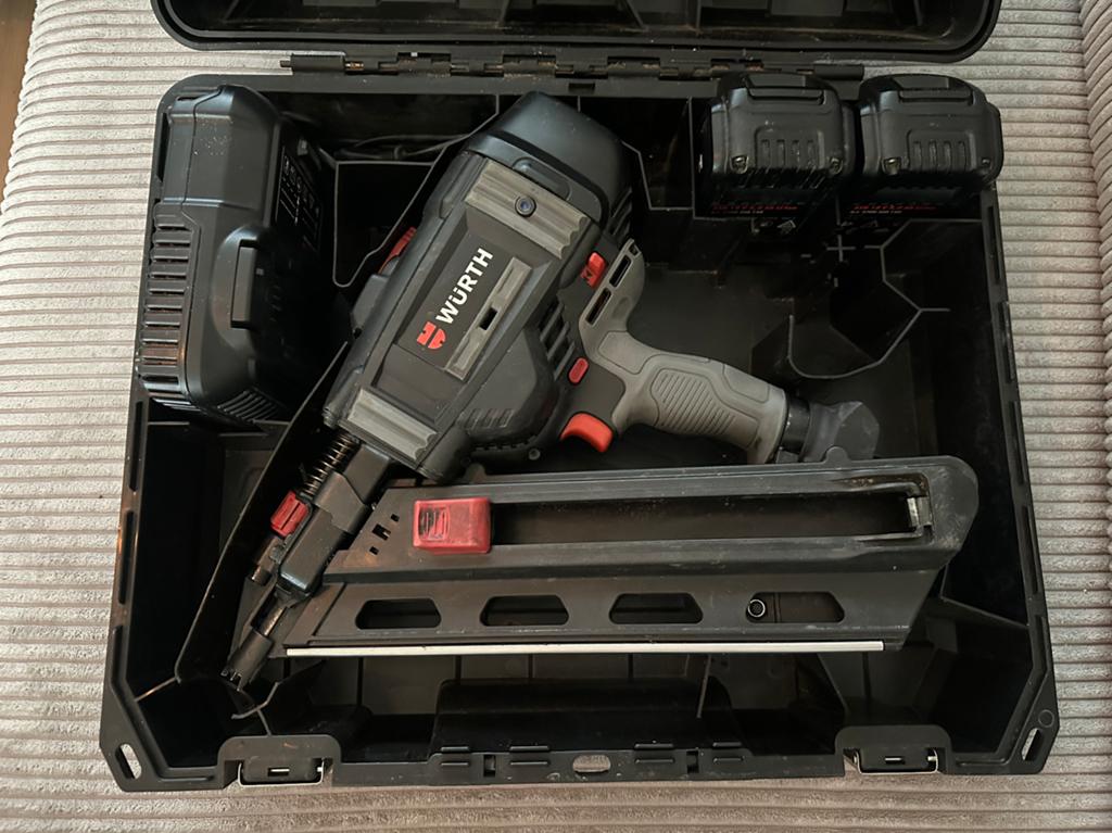 Wurth Master ASN 5090 HF Stripnageltacker, Doe-het-zelf en Verbouw, Ophalen, Gebruikt