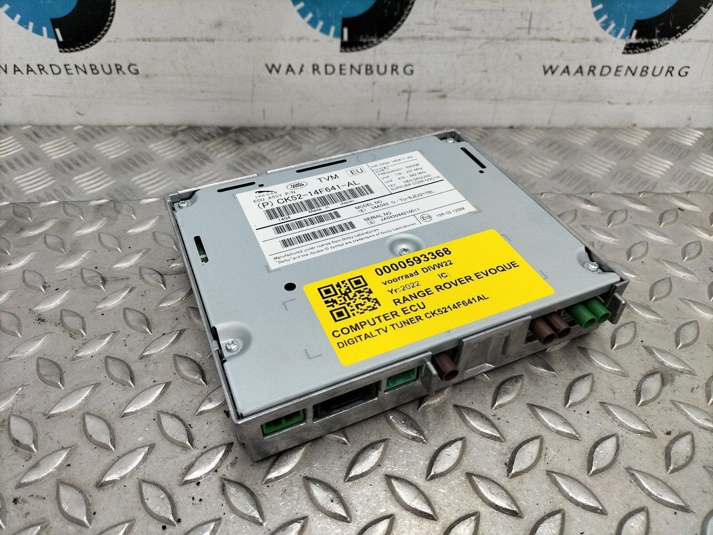 LANDROVER RANGE ROVER EVOQUE COMPUTER ECU CK5214F641AL 2022, Ophalen of Verzenden, Gebruikt, ARN erkend