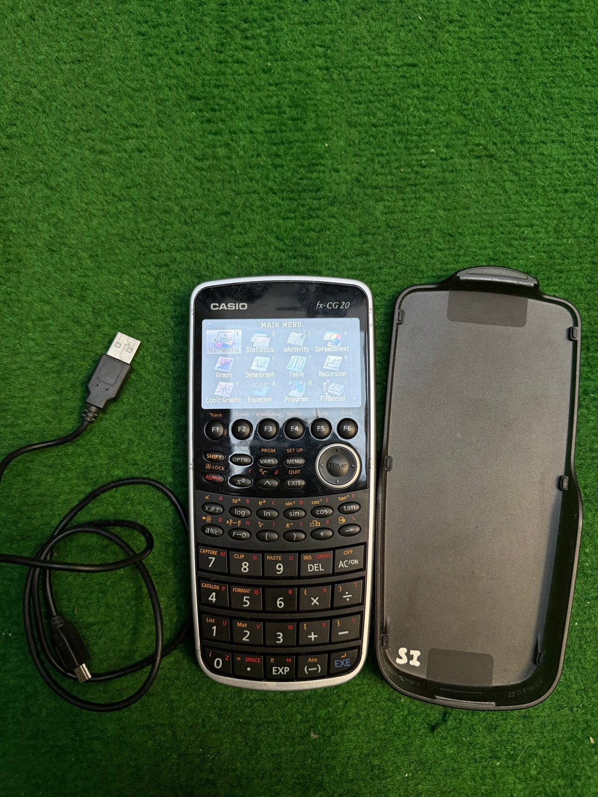 Casio fx-CG20 Grafische rekenmachine, Diversen, Ophalen of Verzenden, Grafische rekenmachine, Zo goed als nieuw