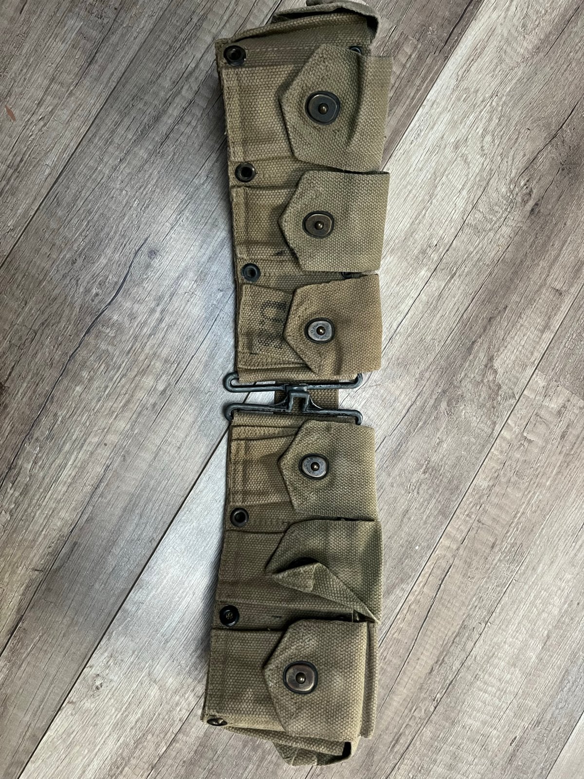 Originele M1 Garand patroonriem WOII, Ophalen of Verzenden, Landmacht, Amerika, Overige typen