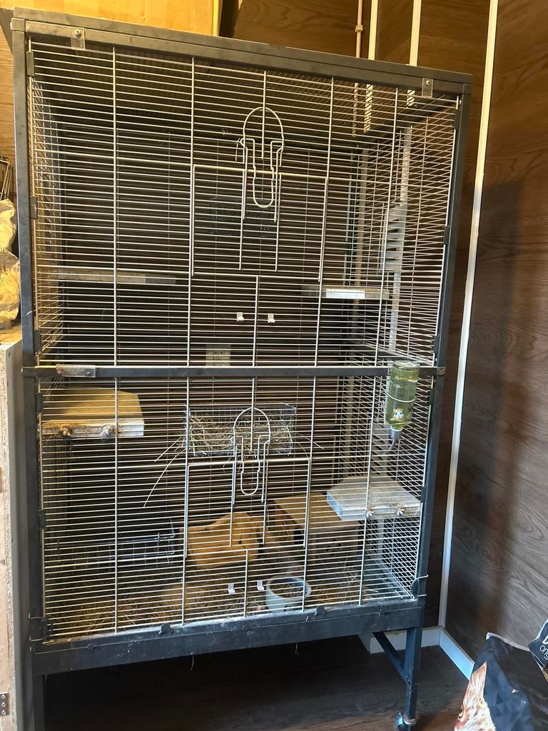 Grote ratten /chinchilla kooi, Ophalen, Gebruikt, Aluminium, Overige typen
