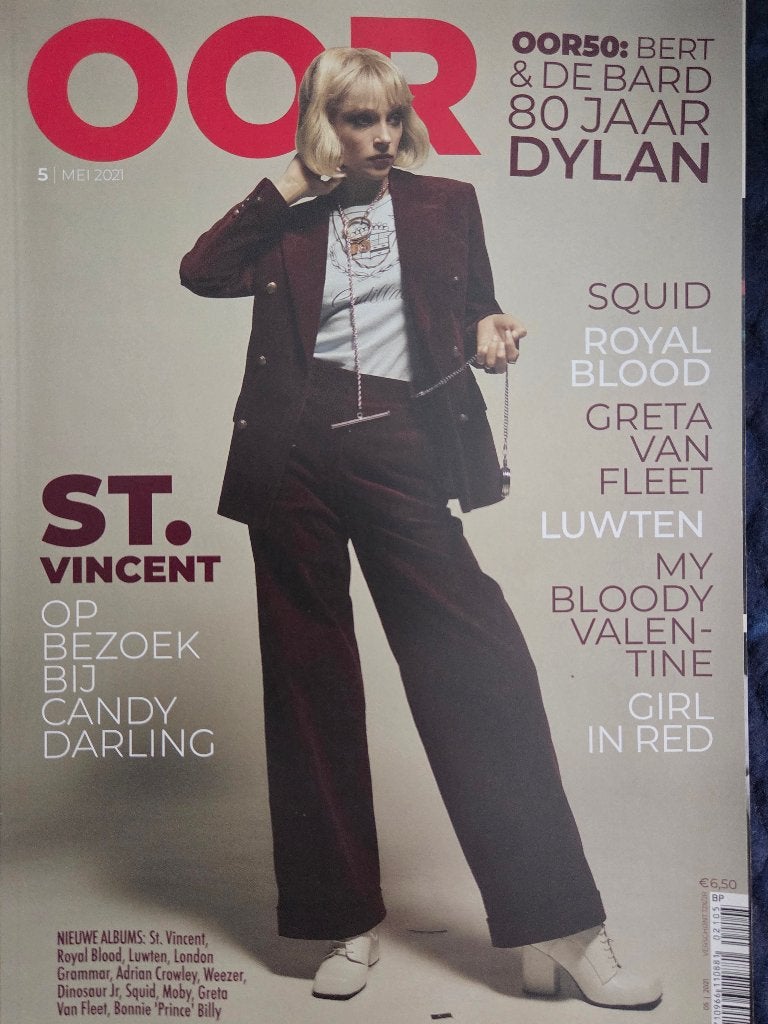 OOR 05-2021 St Vincent dylan Squid Royal Blood Greta van Fl, Ophalen of Verzenden, Zo goed als nieuw, Muziek, Film of Tv
