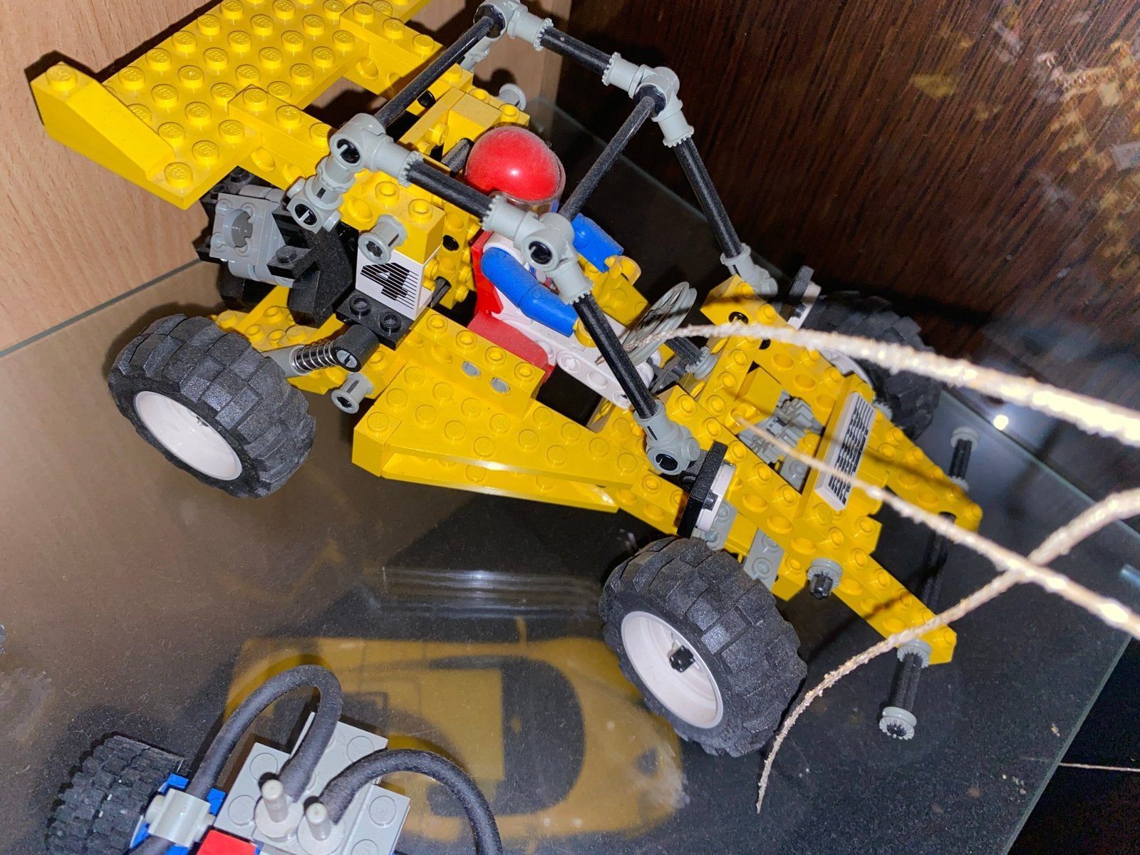 Lego Technic Buggy met coureur - Vintage, Gebruikt, Lego, Ophalen of Verzenden, Technic
