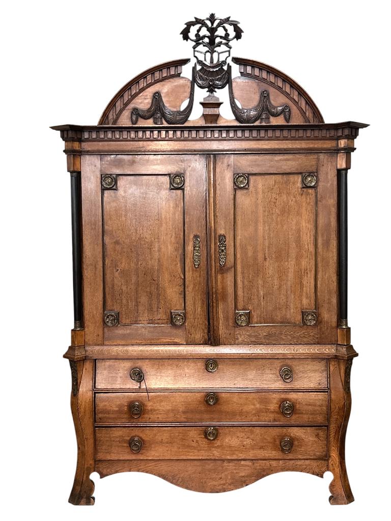 Antiek Fries - Gronings - Drents Louis XVI-kabinet # 179, Ophalen