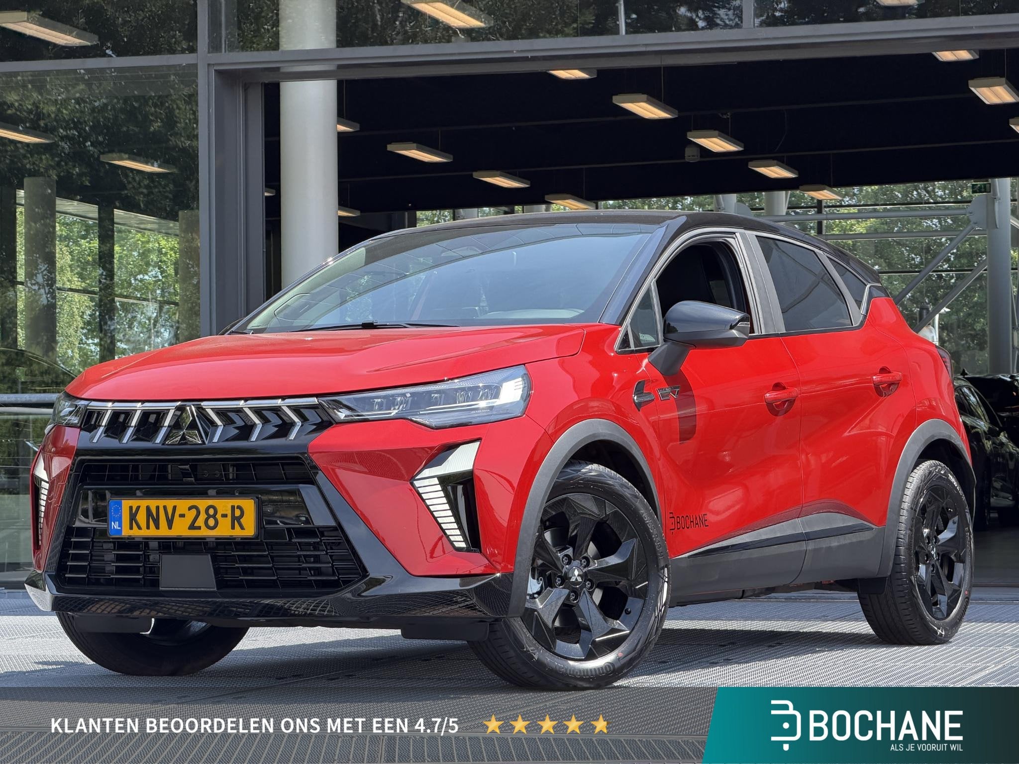 Mitsubishi ASX 1.8 HEV AT Black Edition | DEMO |, Stof, Electronic Stability Program (ESP), Euro 6, 4 cilinders