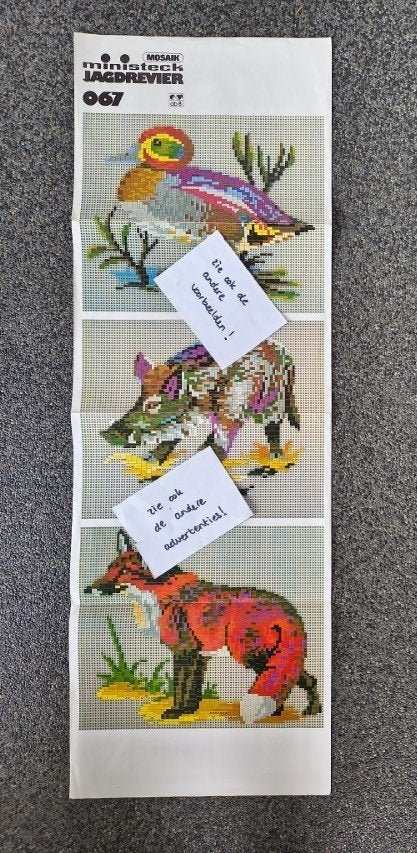 * Ministeck Mosaik nr. 067 Jagdrevier 1978 *, Verzenden, Gebruikt, Voorbeeldboek