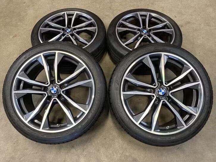 NWST 19” Orig Bmw F48 F39 X1 X2 Styling 715M velgen banden, Gebruikt, Banden en Velgen, Ophalen, 19 inch
