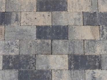BKK, 6 cm grijs zwart, Ophalen of Verzenden, Beton, 10 m² of meer, Klinkers