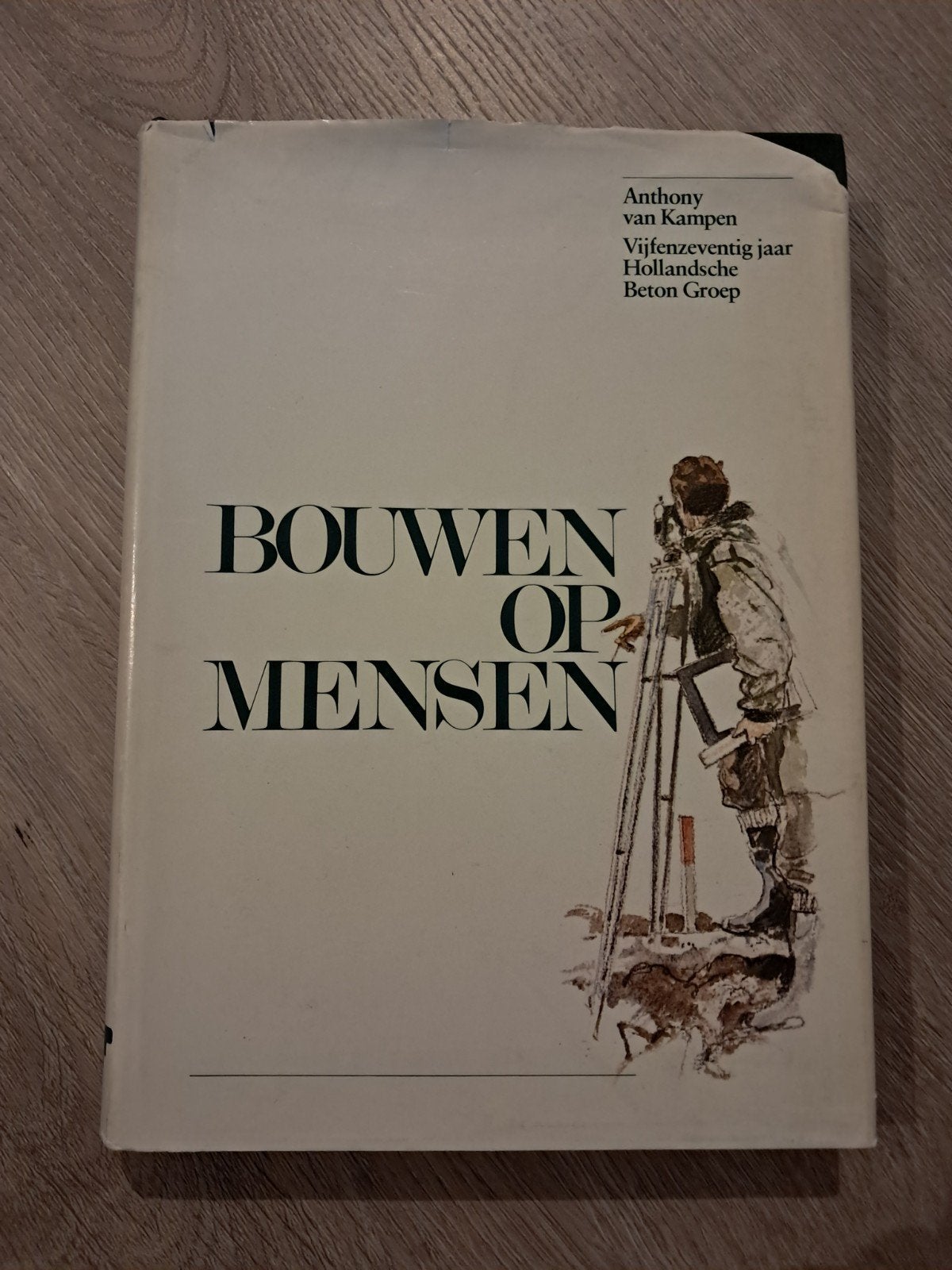 Z: Bouwen op Mensen - Anthony van Kampen (Hollandsche Beton), Boeken, Ophalen of Verzenden