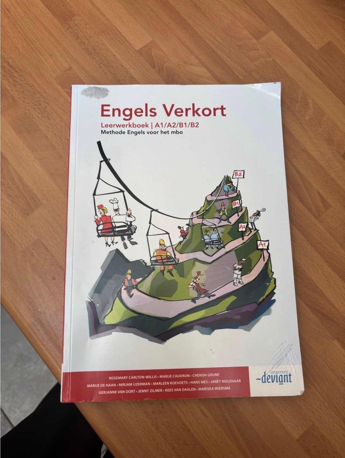 Engels Verkort Leerwerkboek A1/A2/B1/B2 MBO, Boeken, Studieboeken en Cursussen, Ophalen, Zo goed als nieuw, MBO