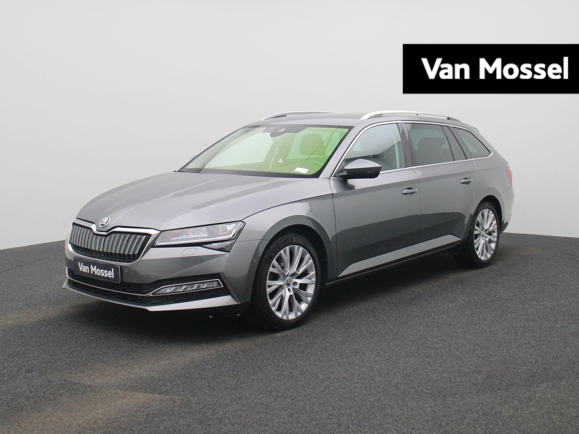 Skoda Superb Combi 1.4 TSI iV Sportline Business | NAVIGATIE, Auto's, 12 maanden, Gebruikt, 4 cilinders, Alcantara