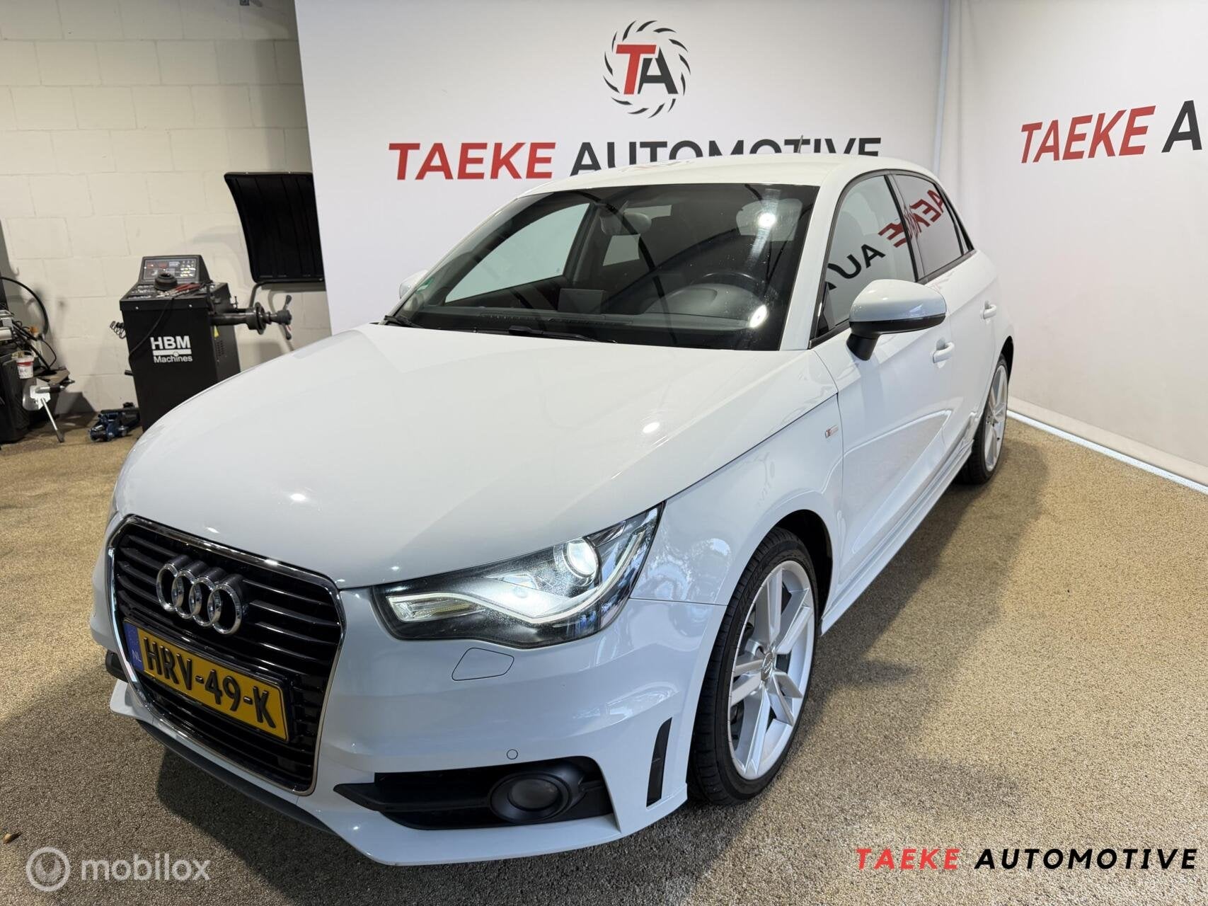 Audi A1 Sportback 1.4 TFSI Pro Line S AUT/CLIMA/LEDER/PDC, Auto's, Euro 5, Zwart, 4 cilinders, Automatische klimaatregeling