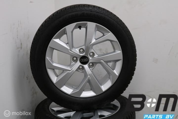 ALLSEASON! ORIGINEEL! 17 inch velgen Audi Q2! 81A601025AK, Gebruikt, Velg(en)