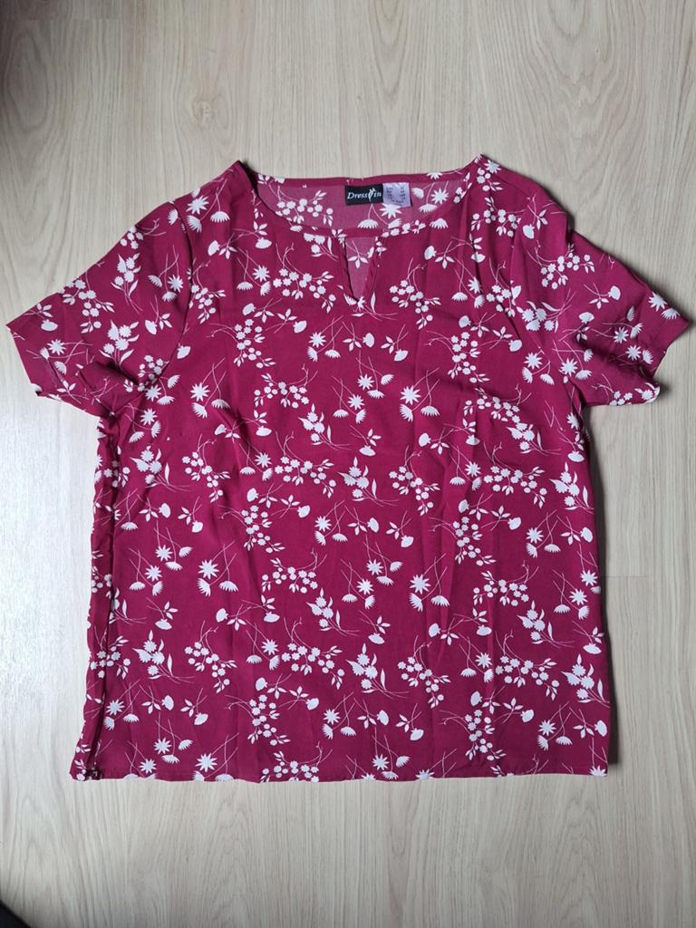 Nieuw shirt maat 42, Paars, Maat 42/44 (L), Nieuw, Ophalen of Verzenden