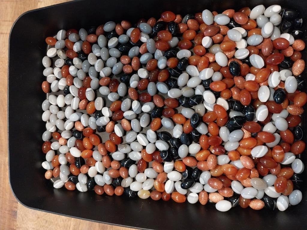 Lot kleine edelsteen ornamenten, Ophalen of Verzenden, Mineraal