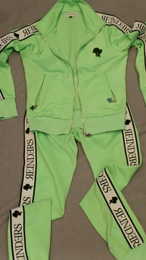 Reinders trainingspak XS - Neon Groen, Kleding | Dames, Reinders, Ophalen of Verzenden, Maat 34 (XS) of kleiner, Groen