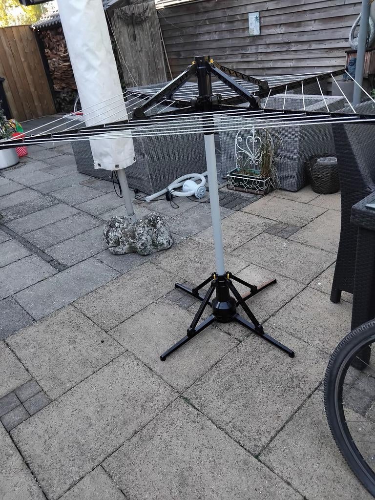 Een zgan en goede werkende electrische was droog molen, Tuin en Terras, Ophalen, Zo goed als nieuw, Droogmolen