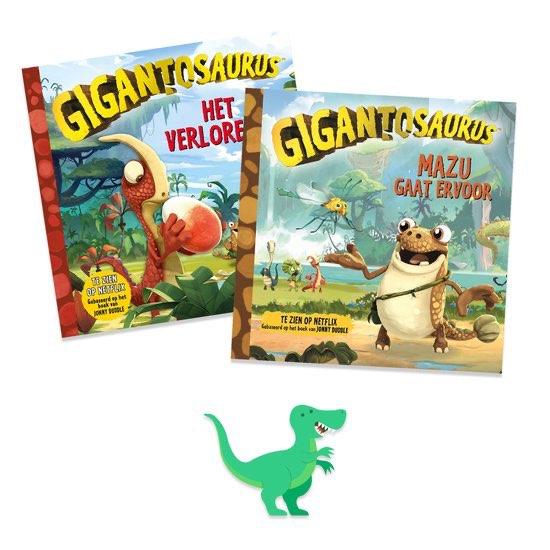 Gigantosaurus voordeelbundel 2 voorleesboeken voor 3-6 jaar, Verzenden, Nieuw, Fictie algemeen