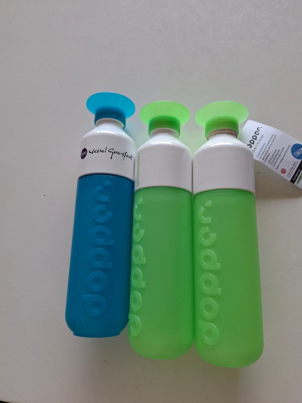 3 dopper flessen., Ophalen of Verzenden, Nieuw