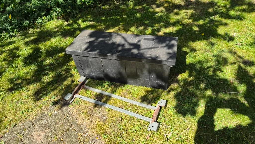 Kunststof Gereedschapskist voor Aanhanger/Pickup met Beugel, Ophalen, Gebruikt