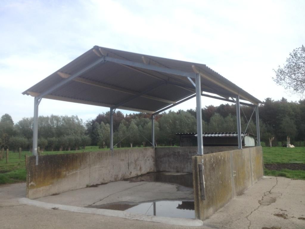 sleufsilo overkappingen, Weidegang