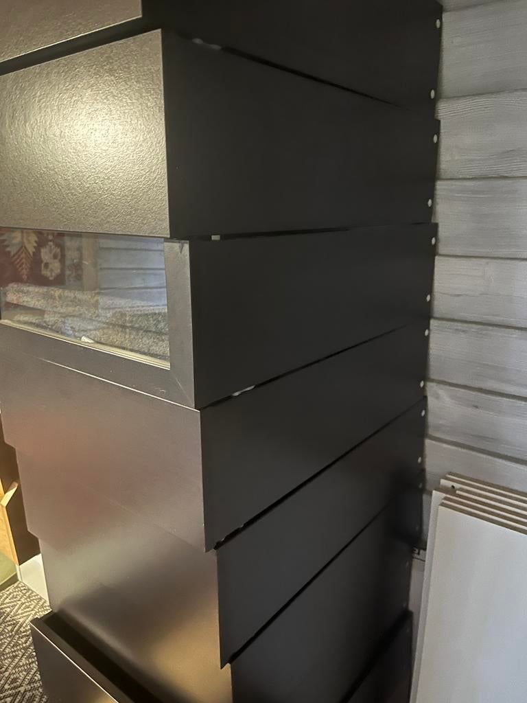 Ikea pax zwart bruin lades en planken komplement, Ophalen of Verzenden, Zo goed als nieuw