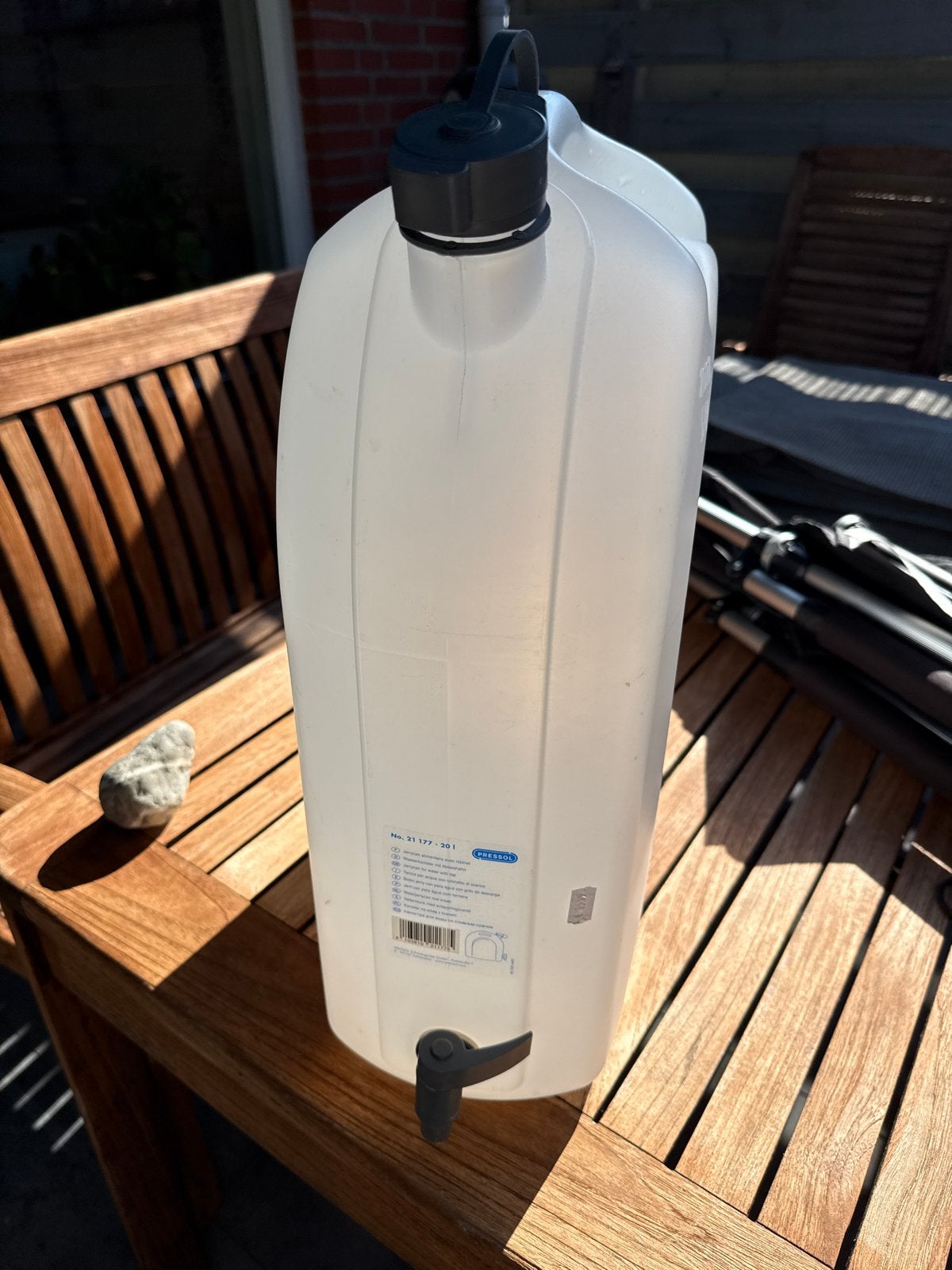 Pressol jerrycan met kraan - 20 liter, Ophalen, Gebruikt