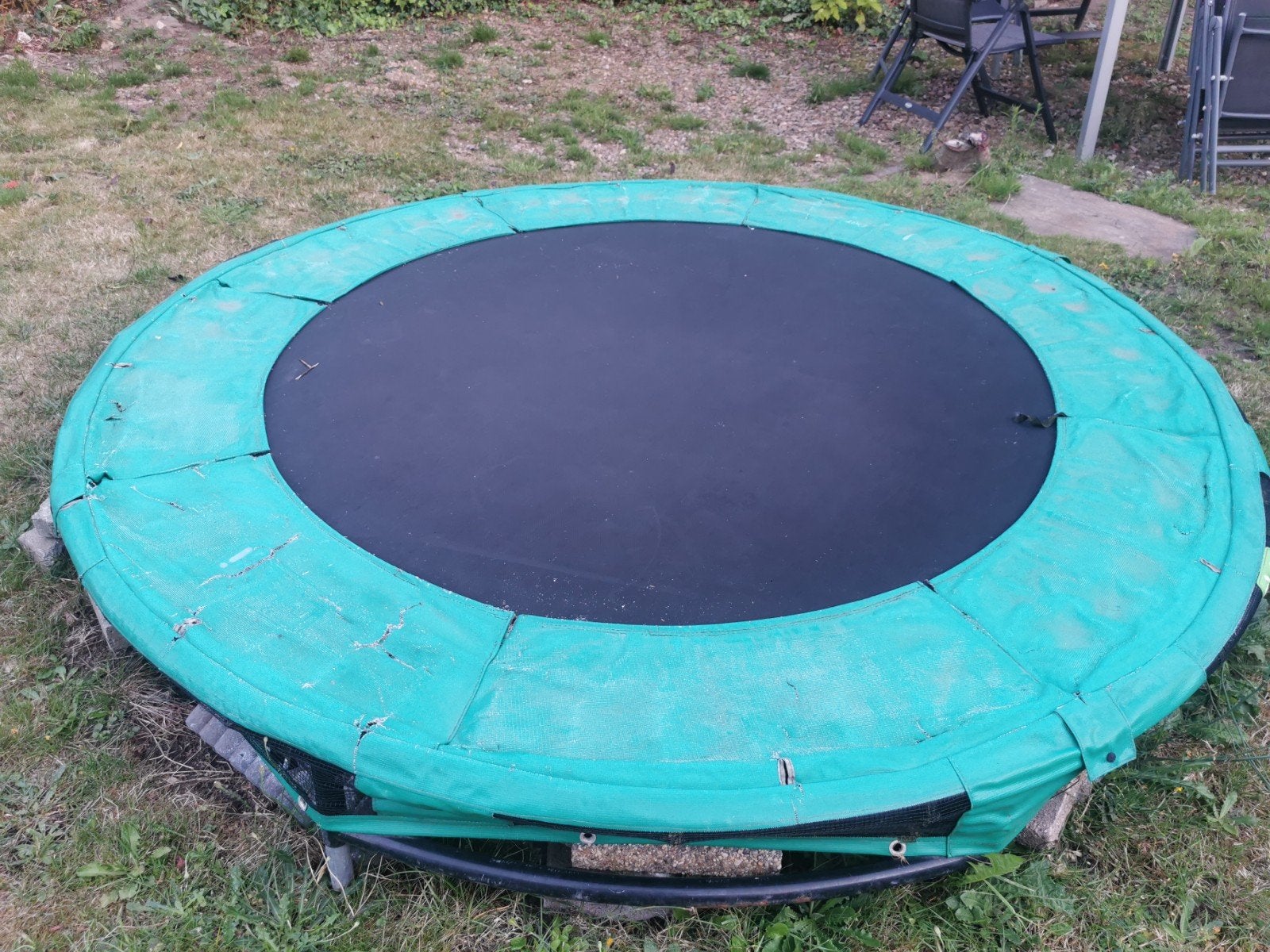 Gebruikte trampoline 140cm voor ingraving, Ophalen, Gebruikt