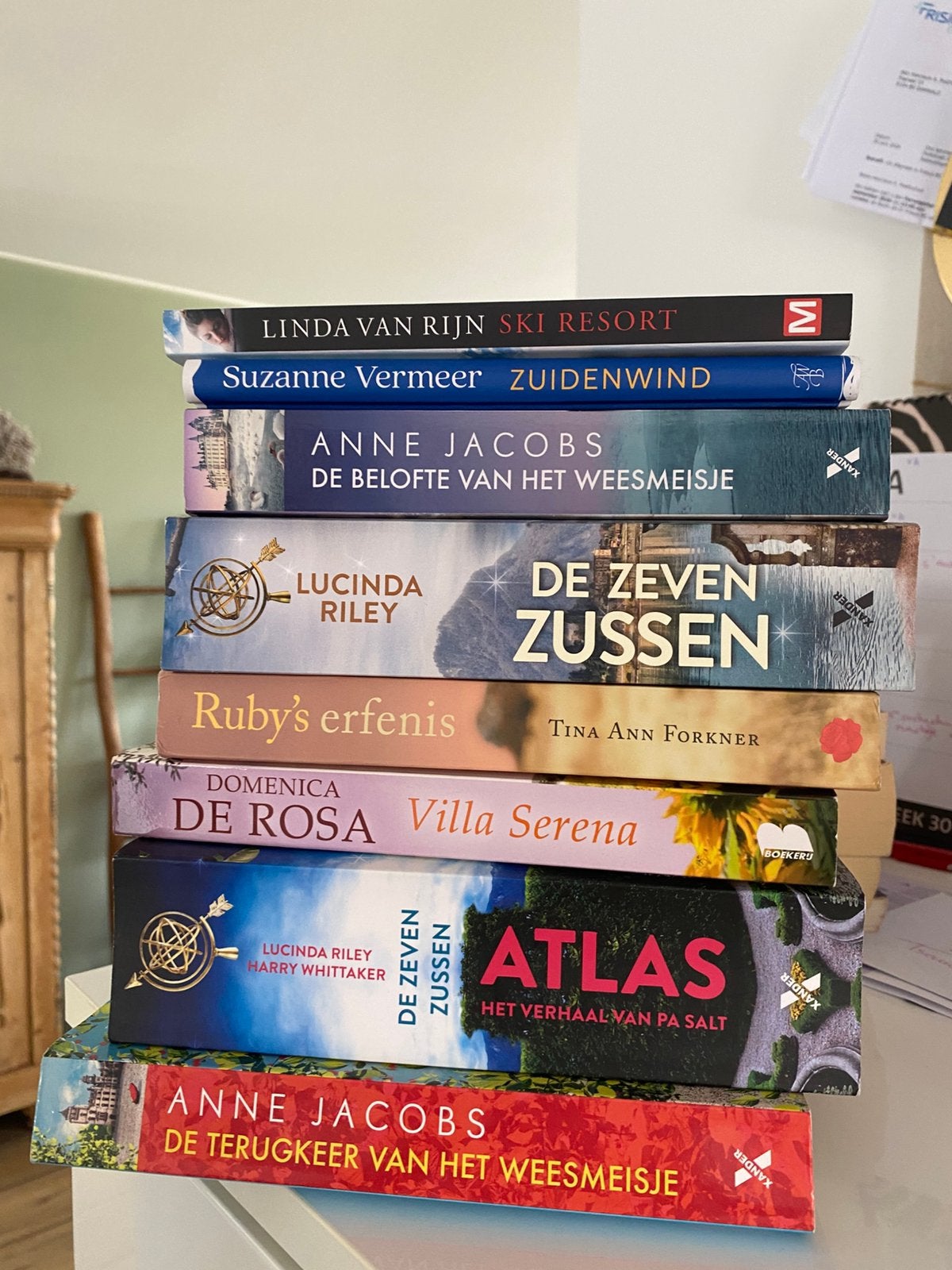 Leesboeken, Ophalen, Zo goed als nieuw