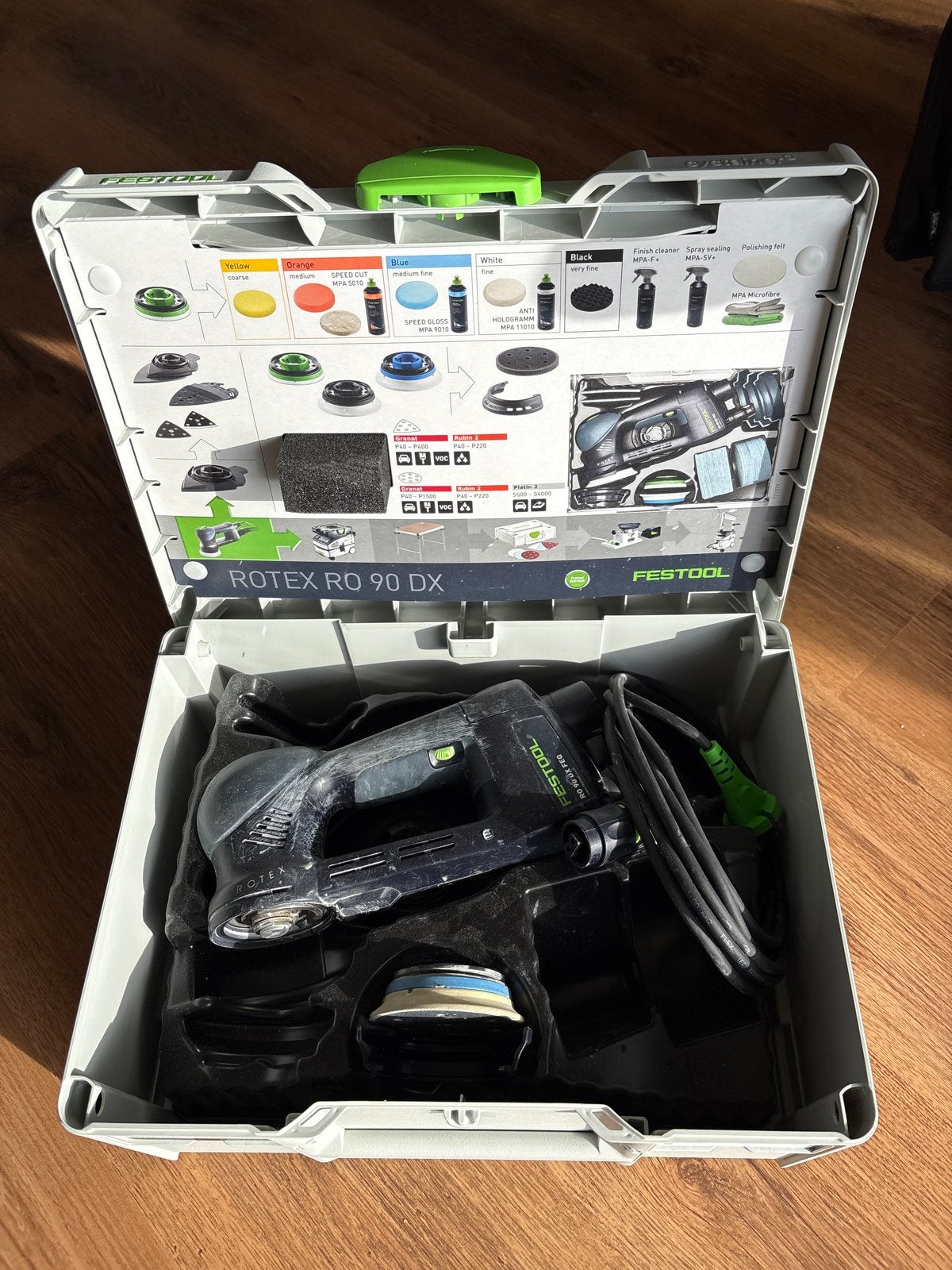Festool Rotex RO 90 DX Excentrische Schuurmachine, Doe-het-zelf en Verbouw, Gereedschap | Schuurmachines, Ophalen of Verzenden