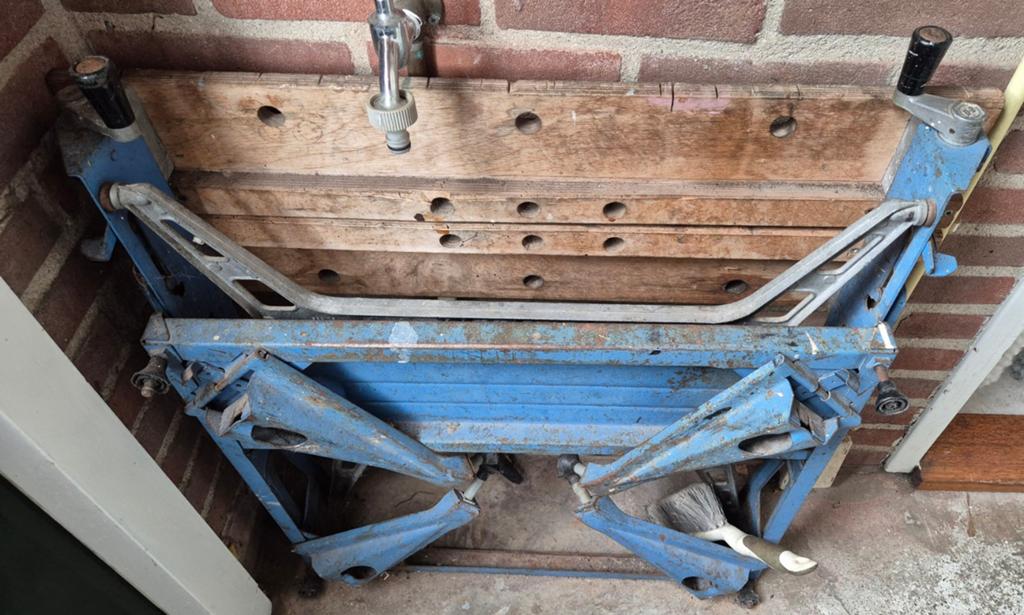 Workmate inklapbare werkbank., Doe-het-zelf en Verbouw, Werkbanken, Ophalen, Gebruikt, 70 tot 120 cm, Bankschroef