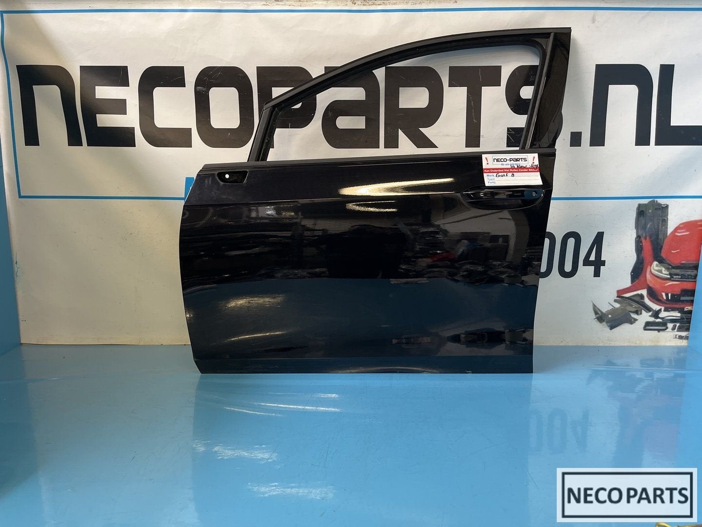 VOLKSWAGEN GOLF 8 PORTIER DEUR COMPLEET IN KLEUR LC9X, Gebruikt, -, Volkswagen, -