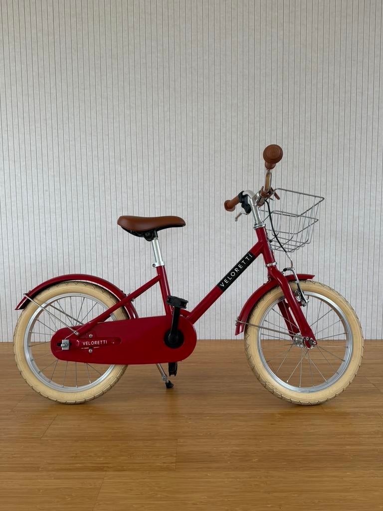 ZGAN Veloretti 16 inch Dakota Red, Fietsen en Brommers, Fietsen | Kinderfietsjes, Ophalen, Zo goed als nieuw, Terugtraprem, 16 tot 20 inch