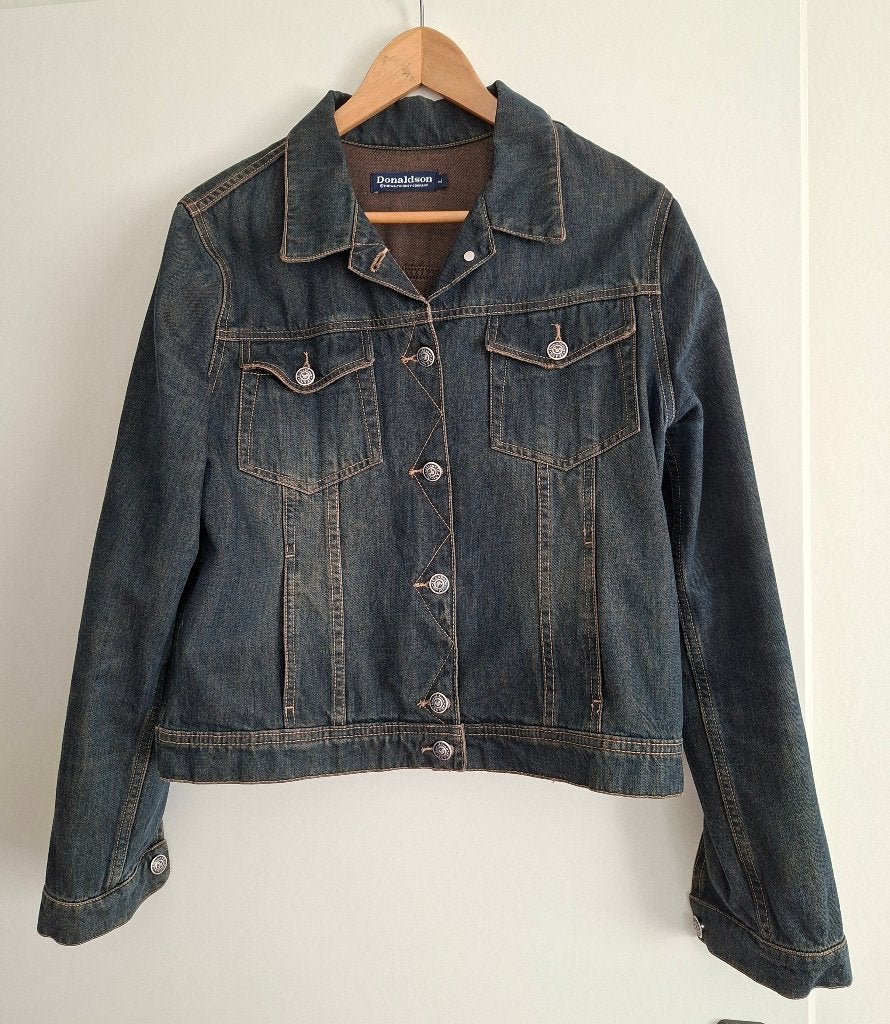 Vintage Donaldson Disney Mickey Mouse spijkerjasje, Ophalen of Verzenden, Mickey Mouse, Gebruikt, Kleding of Textiel