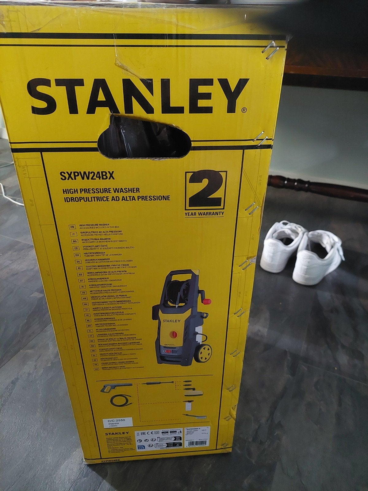Stanley SXPW24BX Hogedrukreiniger - Nieuw in doos, Ophalen, Nieuw, Elektrisch, Stanley