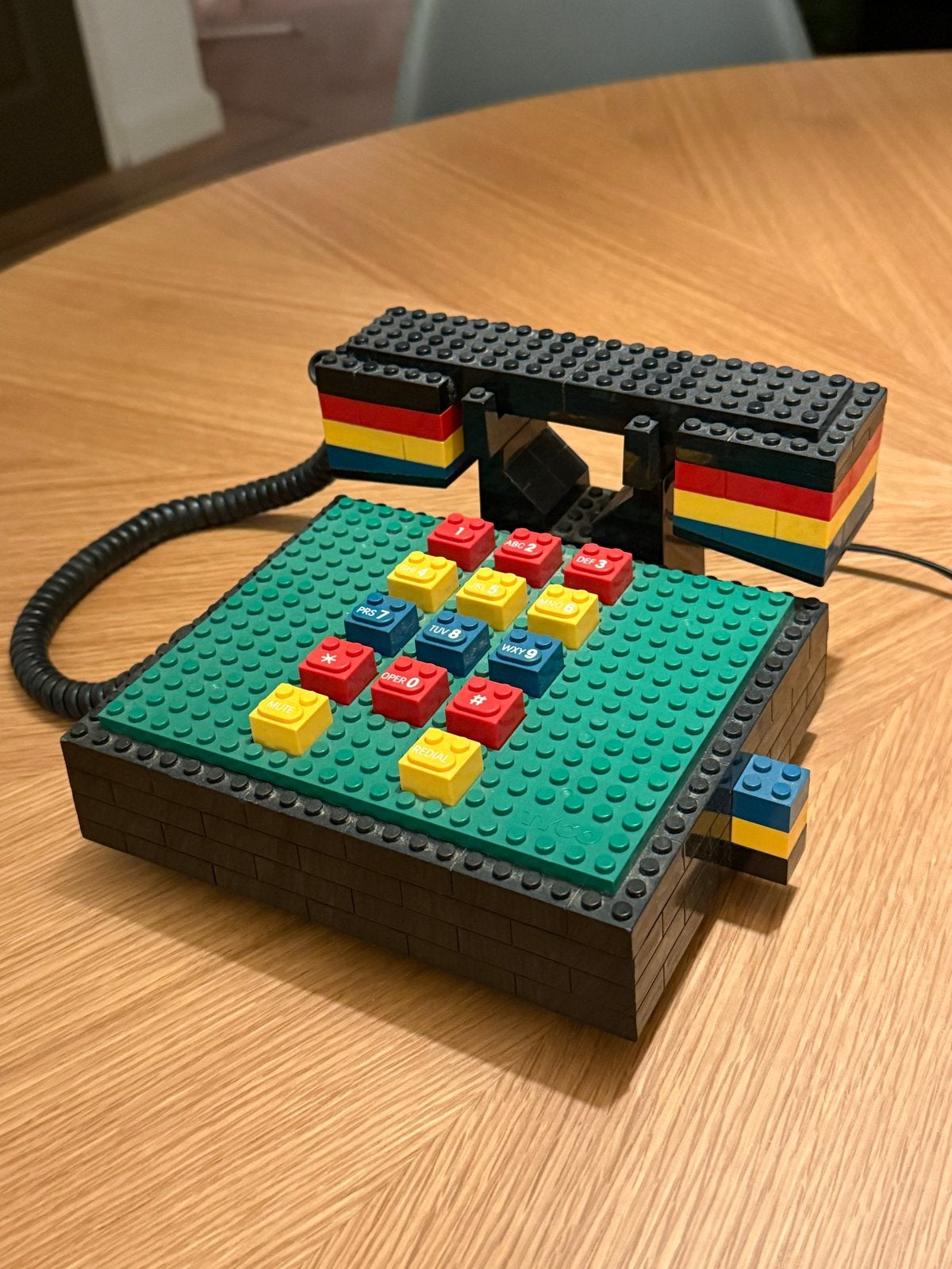 Zeldzame Vintage 1980 Tyco / LEGO Super Blocks Telefoon, Ophalen, Zo goed als nieuw