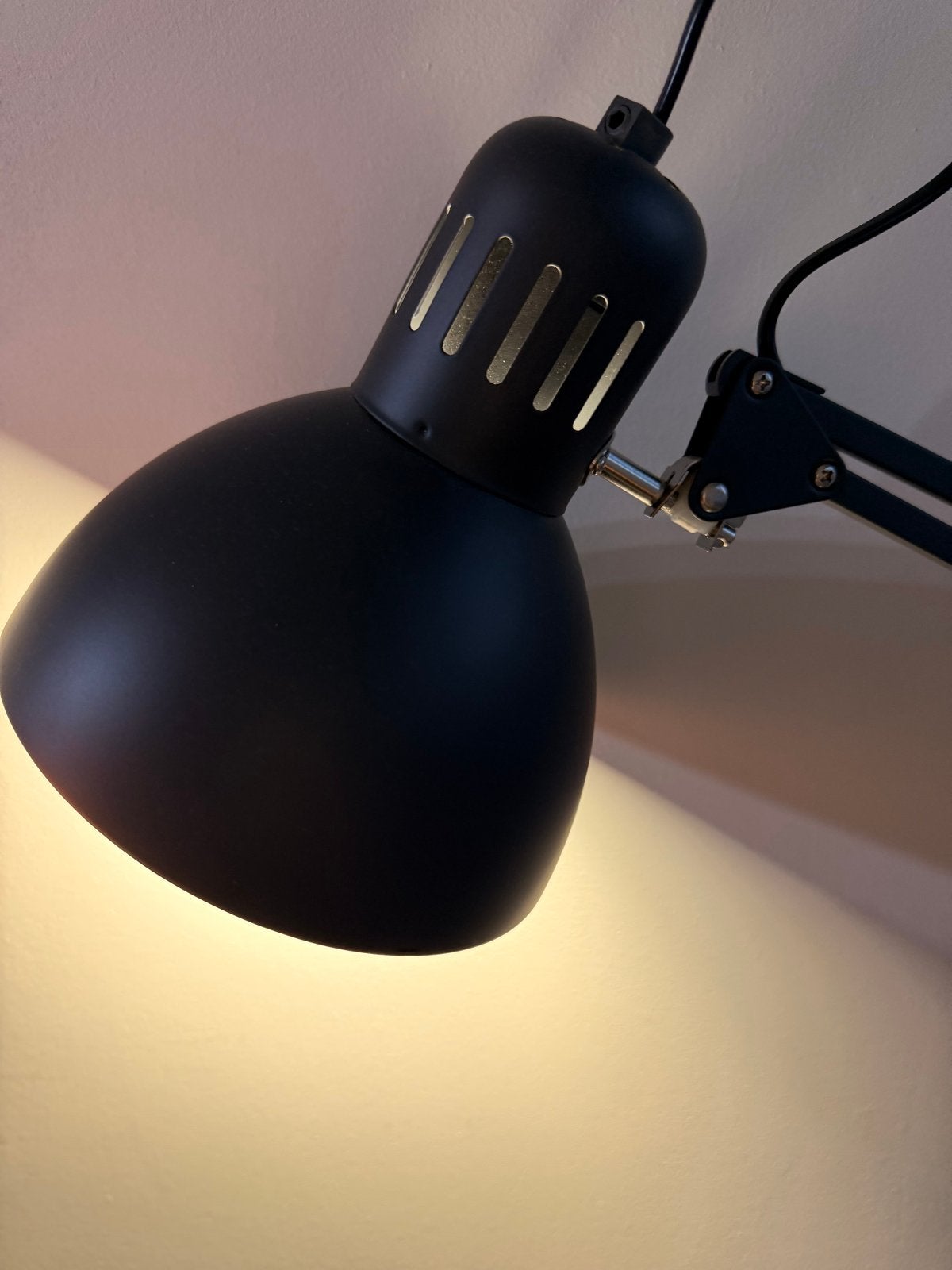 IKEA TERTIAL Bureaulamp - Zwart, Verstelbaar, Zo goed als nieuw, Zwart, IKEA, Metaal