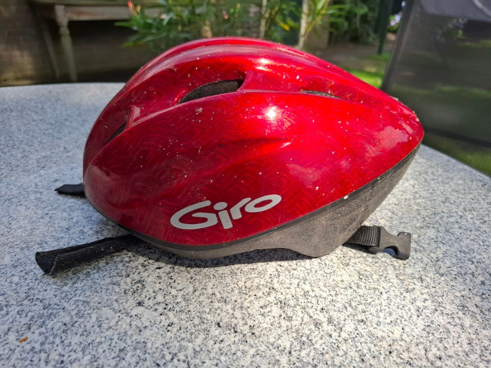Giro fietshelm, Ophalen, Gebruikt