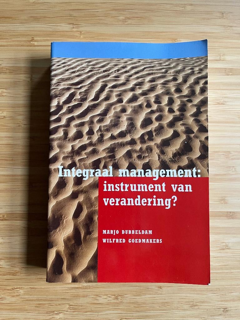 Integraal management: instrument van verandering? Dubbeldam, Boeken, Ophalen of Verzenden, Zo goed als nieuw, Management