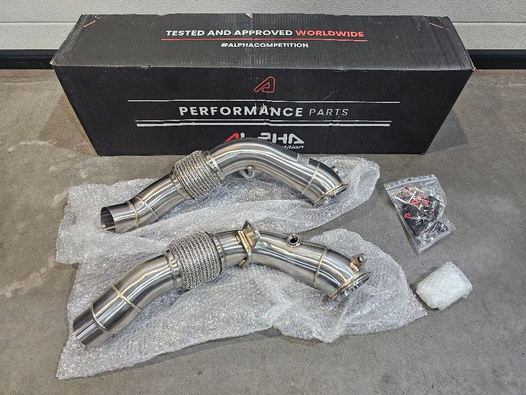 Alpha Downpipe's voor BMW M5 / M6 F10, Auto-onderdelen, Uitlaatsystemen, Nl, Alpha, Nieuw, Ophalen of Verzenden